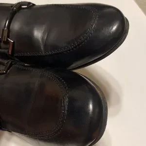 BASE LONDON MENS BLACK LEATHER DRESS SHOES SIZE 41 LIKE NEW Base London | Shoes | Base London Mens Black Leather Dress  main image 3